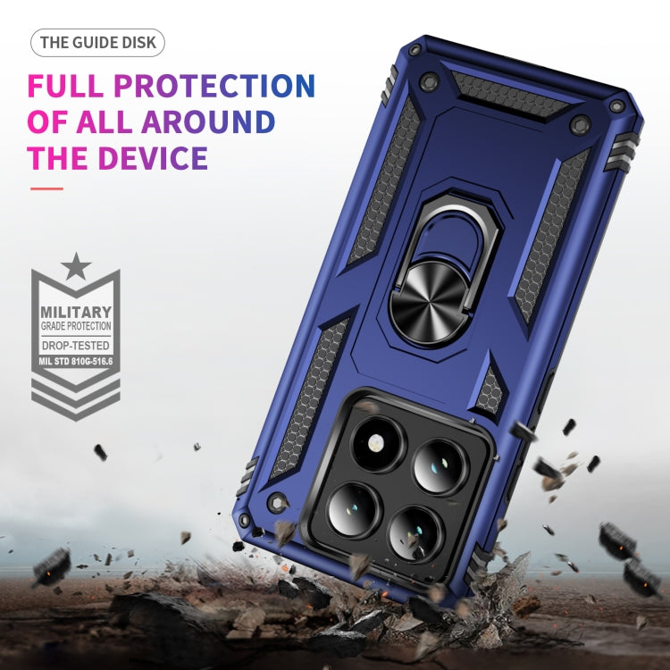 For Xiaomi 14T Pro Shockproof TPU + PC Phone Case with Holder