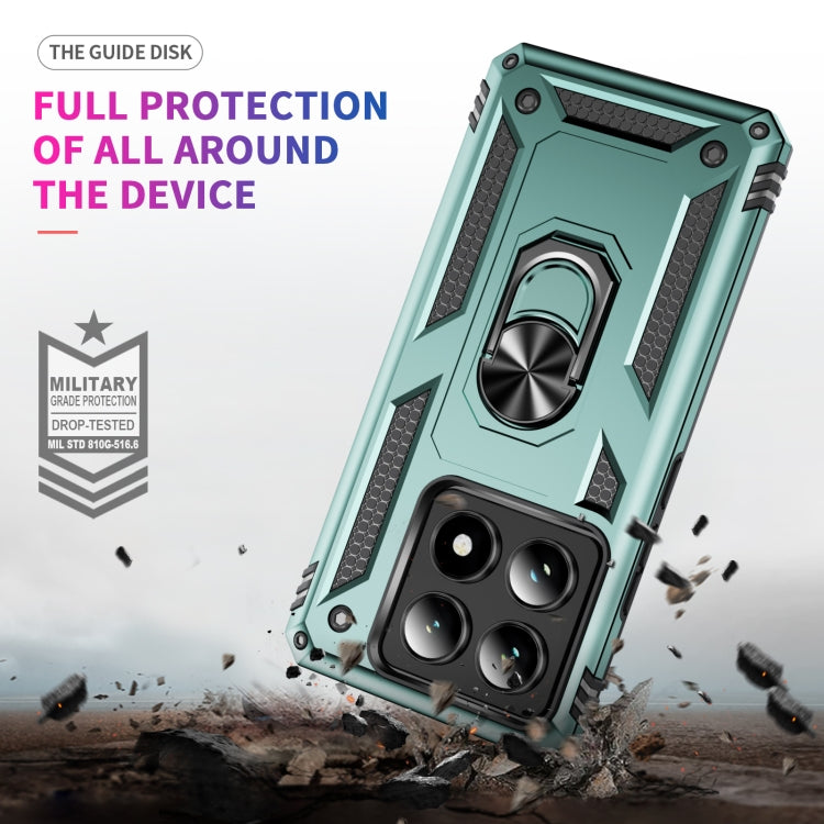 For Xiaomi 14T Pro Shockproof TPU + PC Phone Case with Holder