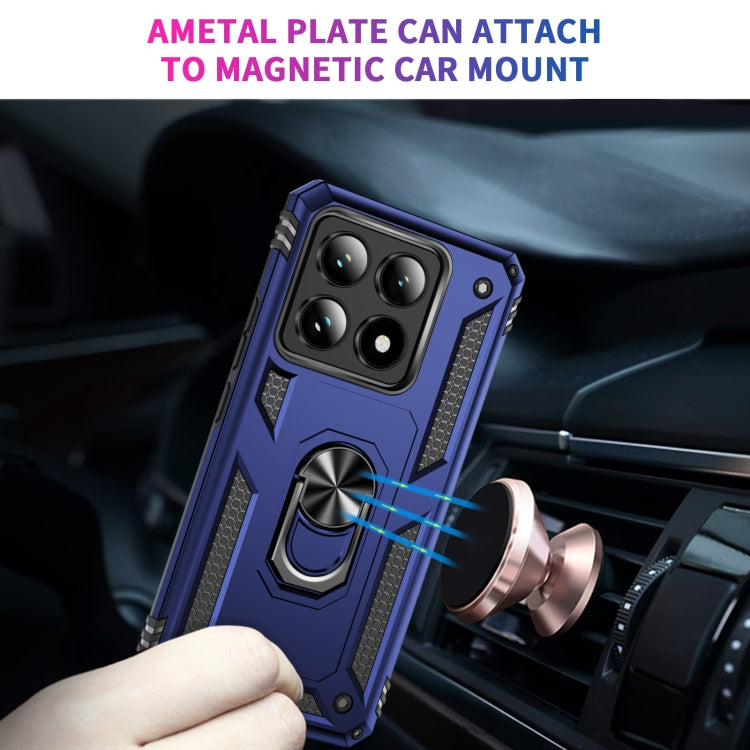 For Xiaomi 14T Shockproof TPU + PC Phone Case with Holder