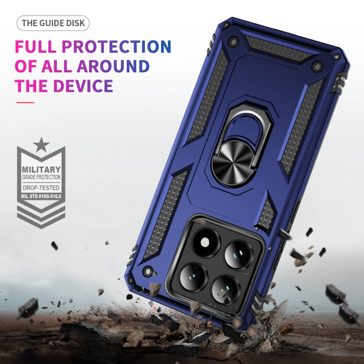 For Xiaomi 14T Shockproof TPU + PC Phone Case with Holder