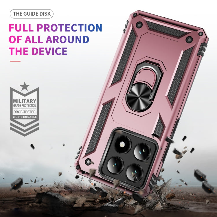 For Xiaomi 14T Shockproof TPU + PC Phone Case with Holder