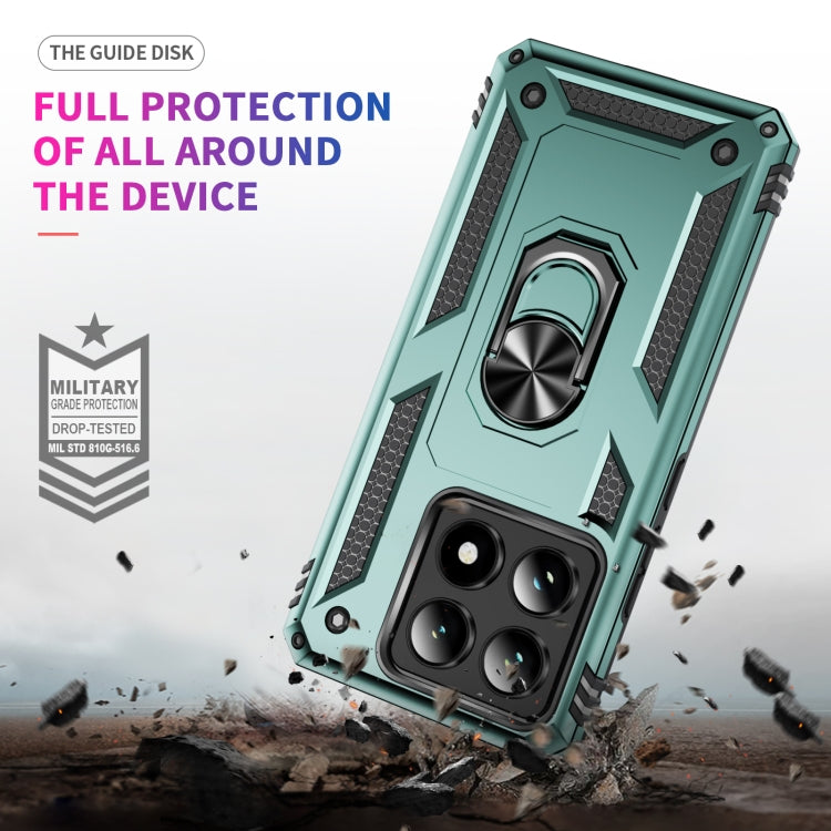 For Xiaomi 14T Shockproof TPU + PC Phone Case with Holder