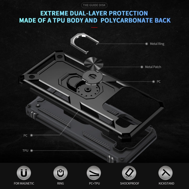 For Xiaomi 15 Shockproof TPU + PC Phone Case with Holder
