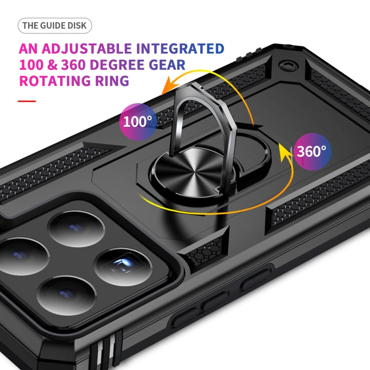 For Xiaomi 15 Shockproof TPU + PC Phone Case with Holder