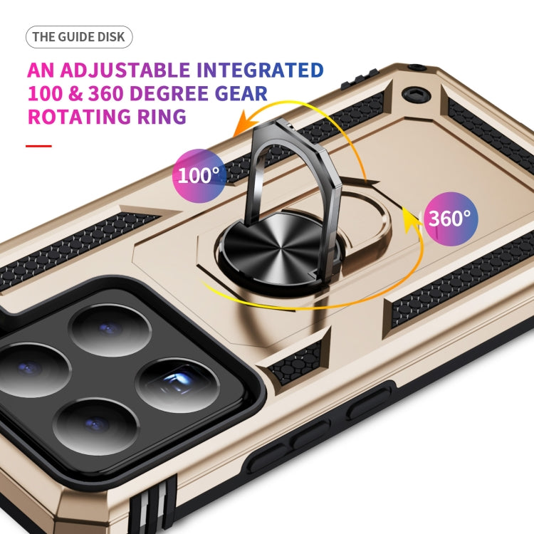 For Xiaomi 15 Shockproof TPU + PC Phone Case with Holder