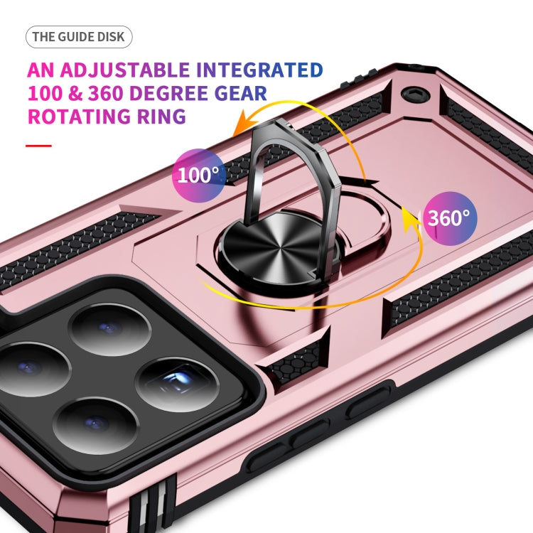 For Xiaomi 15 Shockproof TPU + PC Phone Case with Holder