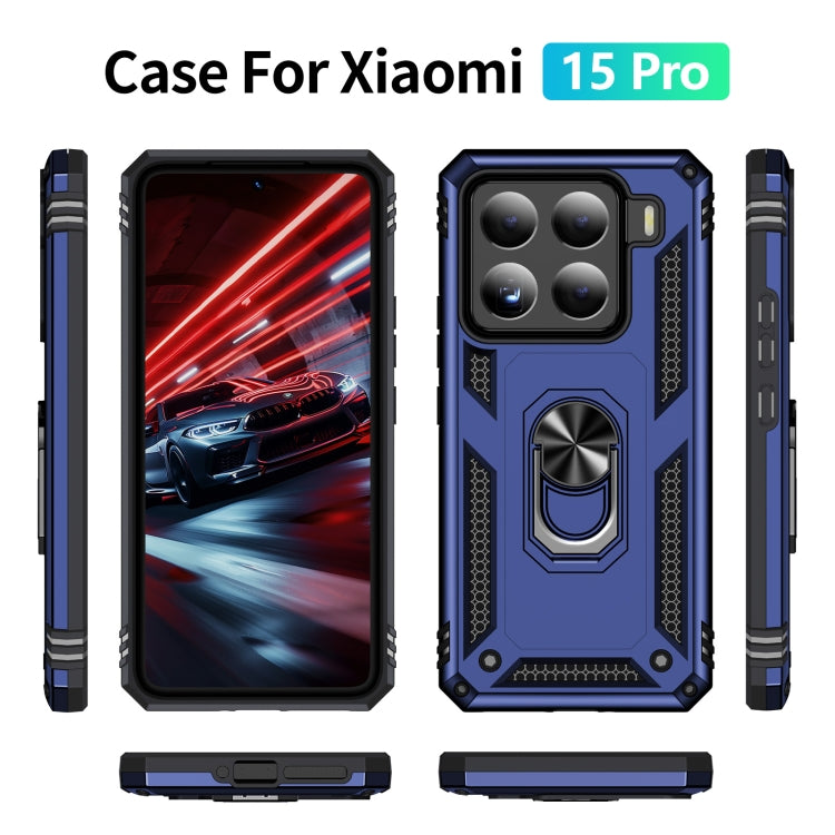 For Xiaomi 15 Pro Shockproof TPU + PC Phone Case with Holder
