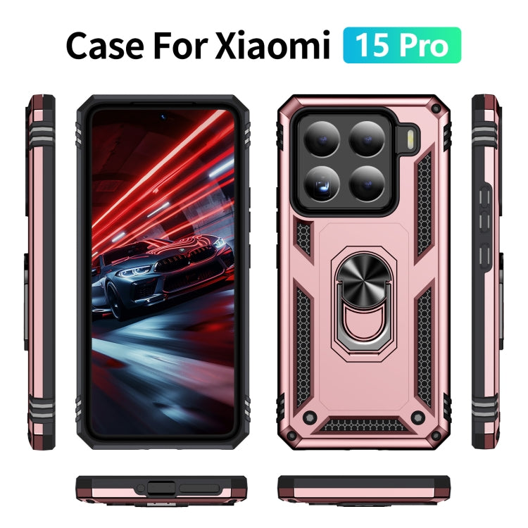 For Xiaomi 15 Pro Shockproof TPU + PC Phone Case with Holder