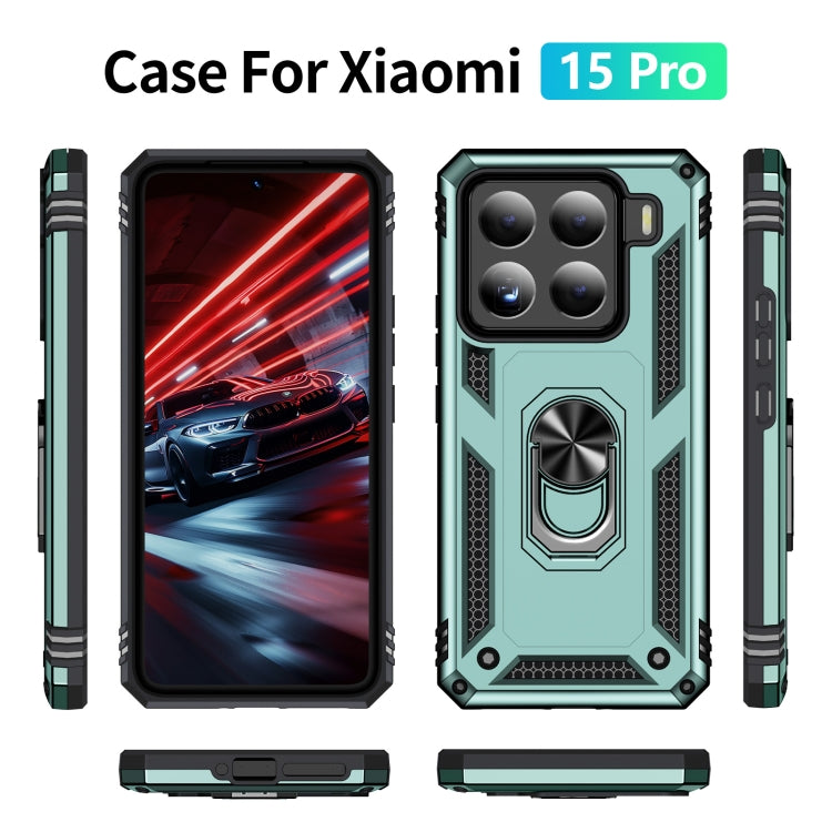 For Xiaomi 15 Pro Shockproof TPU + PC Phone Case with Holder
