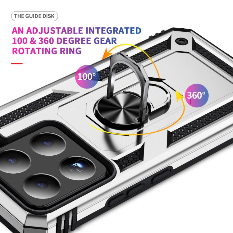 For Xiaomi 15 Pro Shockproof TPU + PC Phone Case with Holder