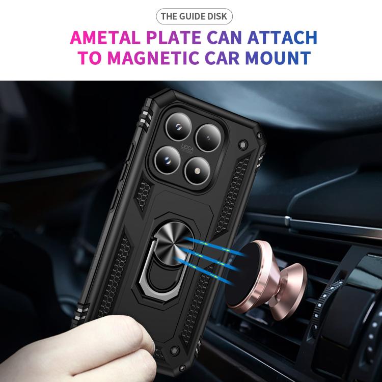 For Xiaomi 17 Shockproof TPU + PC Phone Case with Holder