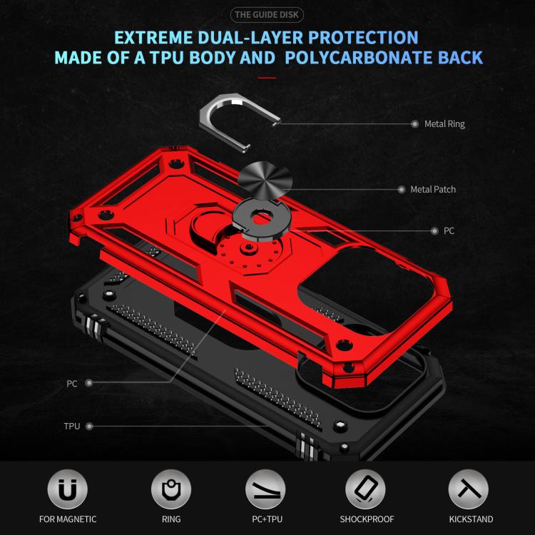 For Xiaomi 17 Shockproof TPU + PC Phone Case with Holder
