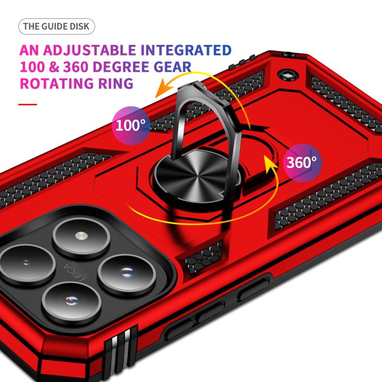 For Xiaomi 17 Shockproof TPU + PC Phone Case with Holder