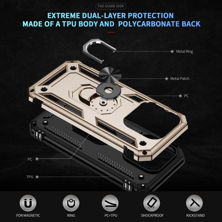 For Xiaomi 17 Shockproof TPU + PC Phone Case with Holder