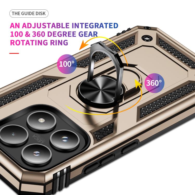 For Xiaomi 17 Shockproof TPU + PC Phone Case with Holder