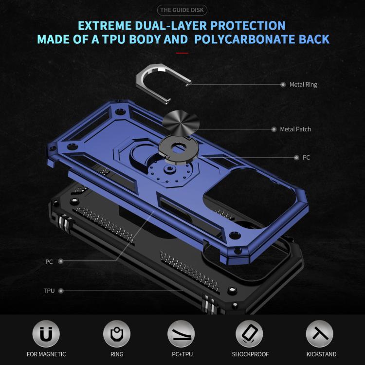 For Xiaomi 17 Shockproof TPU + PC Phone Case with Holder