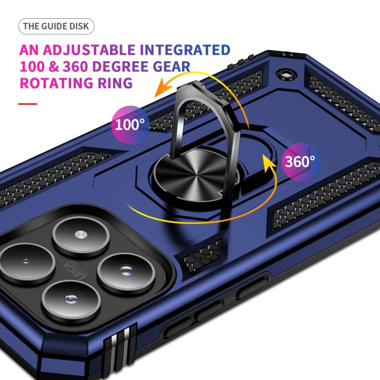 For Xiaomi 17 Shockproof TPU + PC Phone Case with Holder