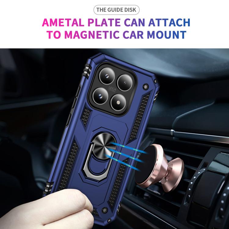 For Xiaomi 17 Shockproof TPU + PC Phone Case with Holder