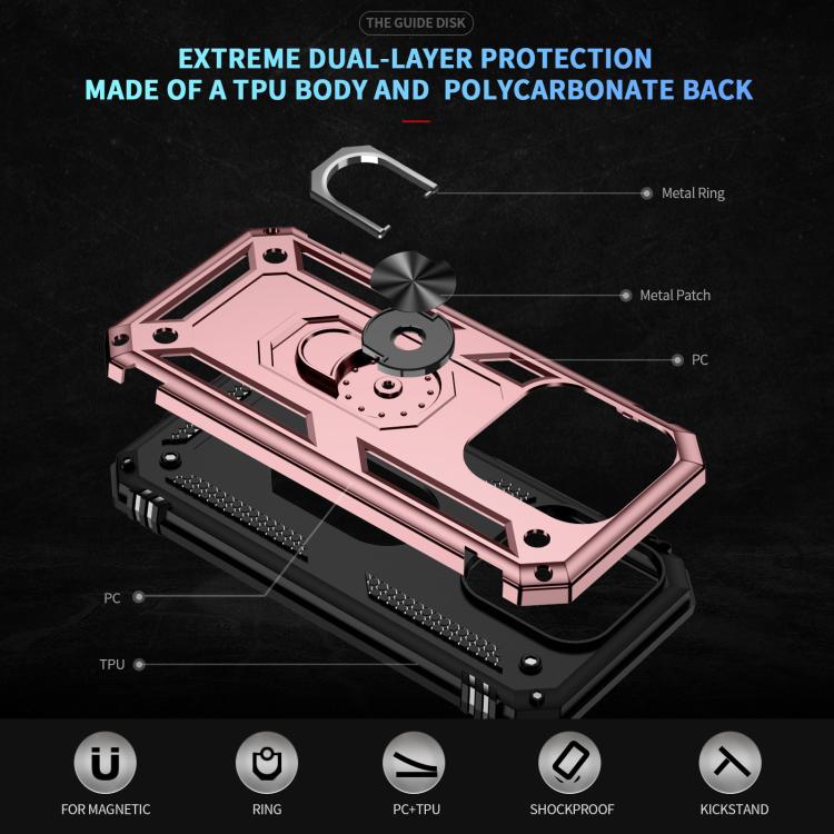 For Xiaomi 17 Shockproof TPU + PC Phone Case with Holder