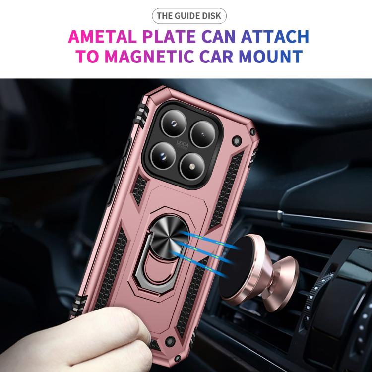 For Xiaomi 17 Shockproof TPU + PC Phone Case with Holder