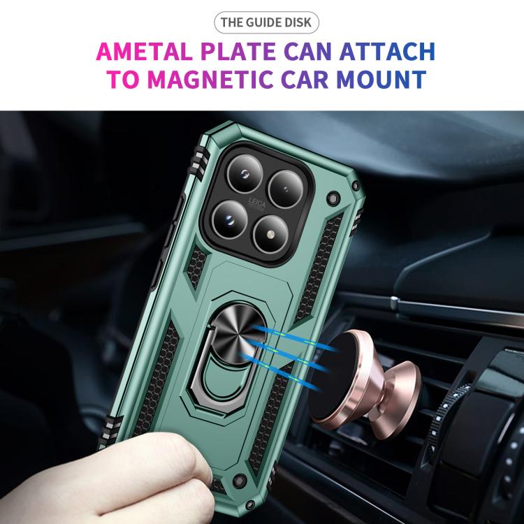 For Xiaomi 17 Shockproof TPU + PC Phone Case with Holder