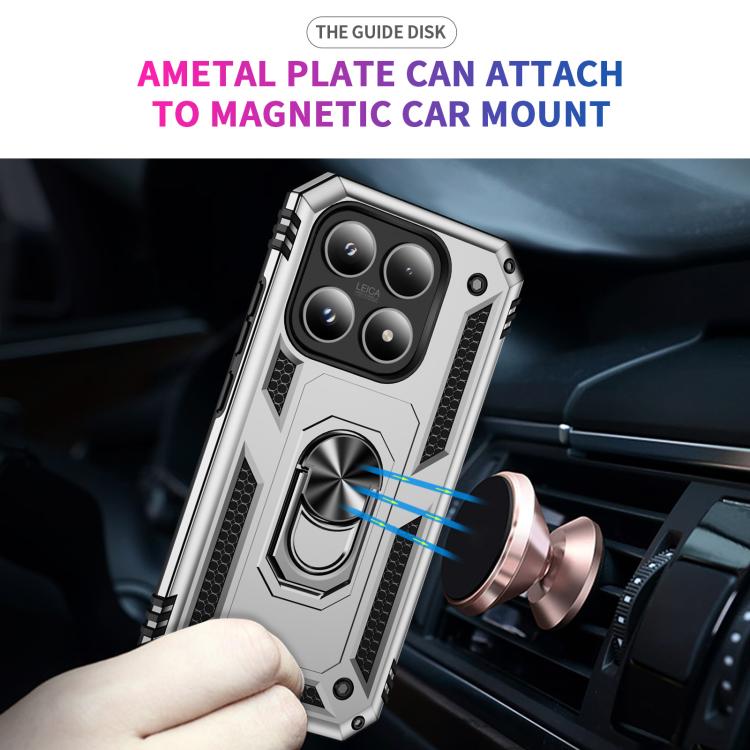 For Xiaomi 17 Shockproof TPU + PC Phone Case with Holder