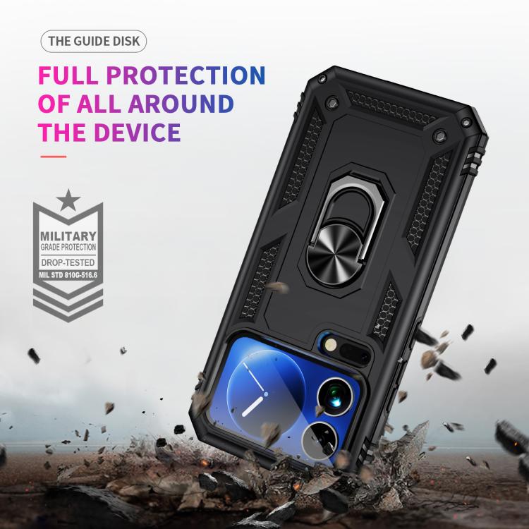 For Xiaomi 17 Pro Shockproof TPU + PC Phone Case with Holder