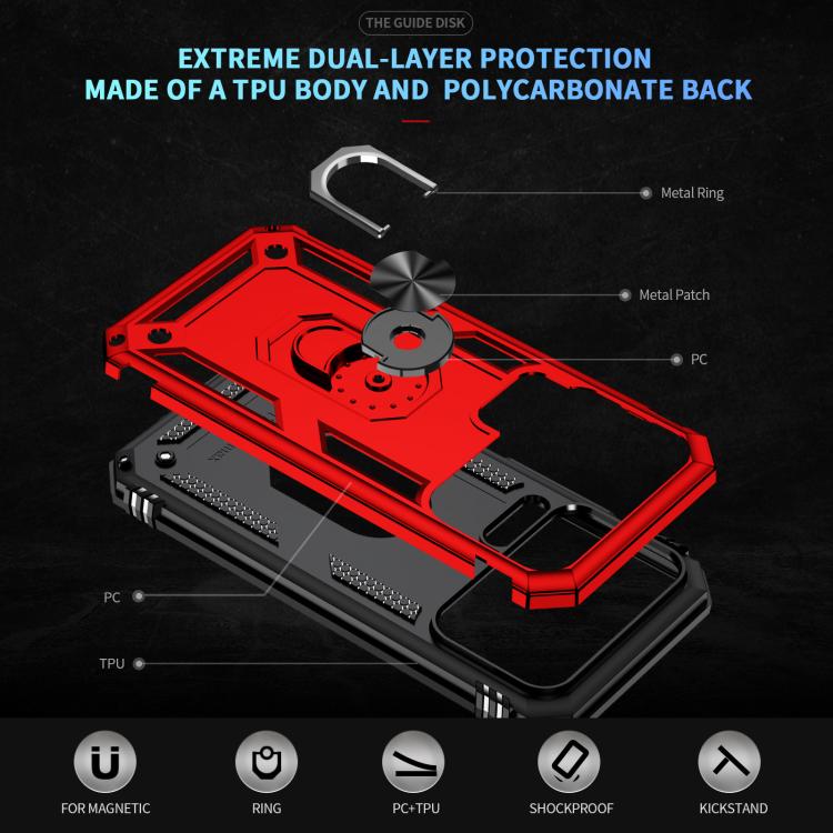 For Xiaomi 17 Pro Shockproof TPU + PC Phone Case with Holder