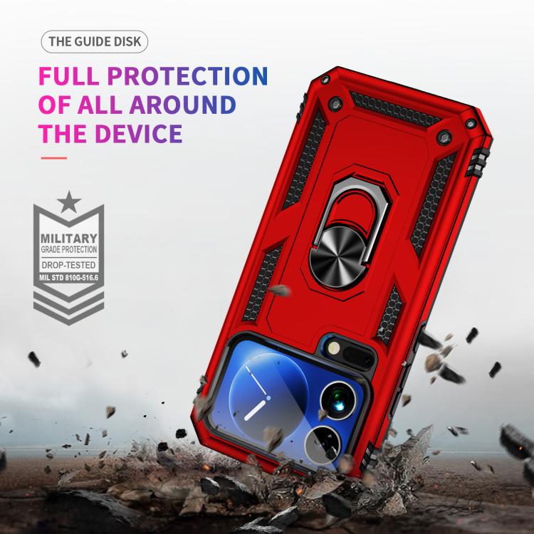 For Xiaomi 17 Pro Shockproof TPU + PC Phone Case with Holder