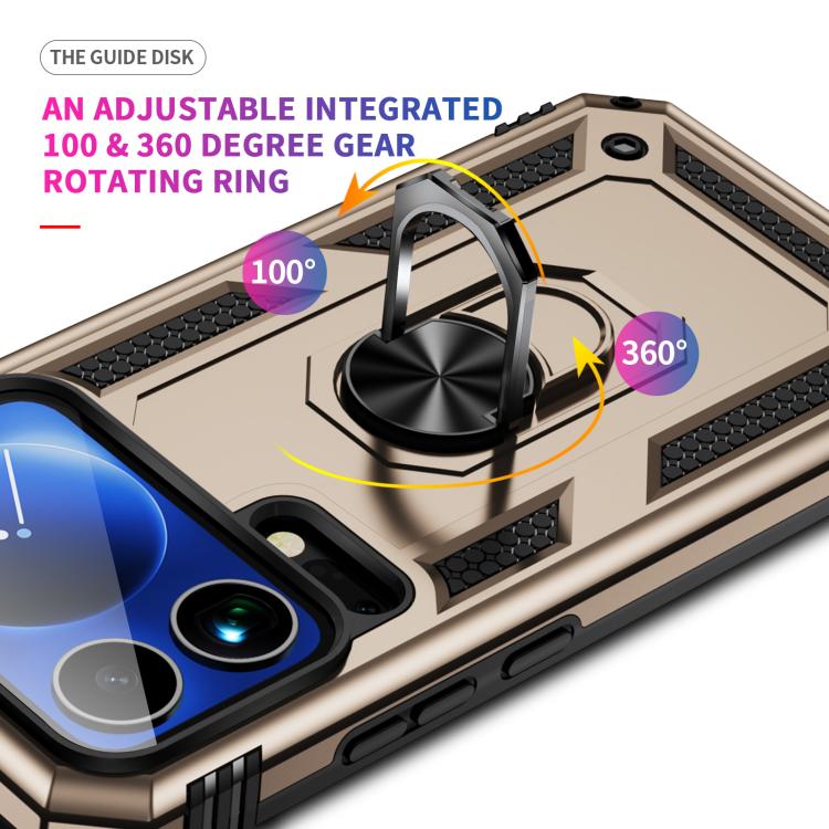 For Xiaomi 17 Pro Shockproof TPU + PC Phone Case with Holder