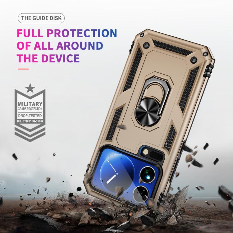 For Xiaomi 17 Pro Shockproof TPU + PC Phone Case with Holder
