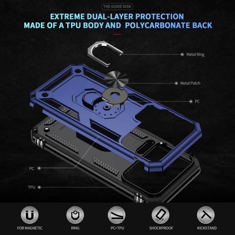 For Xiaomi 17 Pro Shockproof TPU + PC Phone Case with Holder