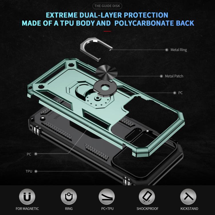 For Xiaomi 17 Pro Shockproof TPU + PC Phone Case with Holder
