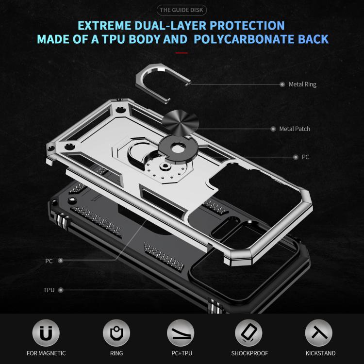 For Xiaomi 17 Pro Shockproof TPU + PC Phone Case with Holder