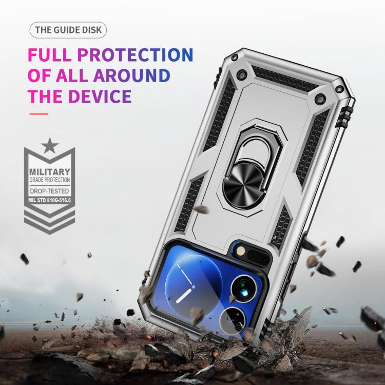 For Xiaomi 17 Pro Shockproof TPU + PC Phone Case with Holder