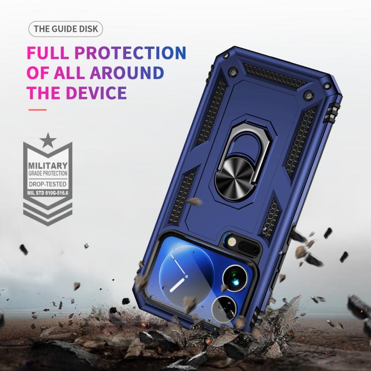 For Xiaomi 17 Pro Max Shockproof TPU + PC Phone Case with Holder