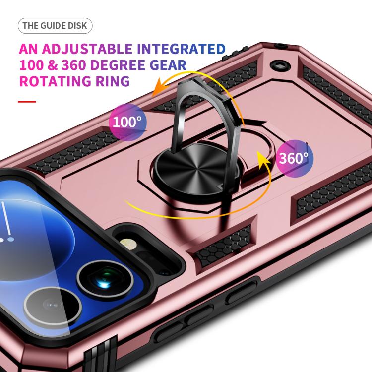 For Xiaomi 17 Pro Max Shockproof TPU + PC Phone Case with Holder