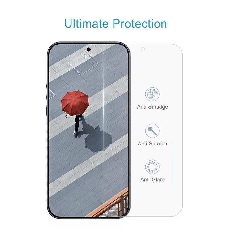 For Xiaomi 17 Ultra by Leica 10pcs 0.18mm 9H 2.5D Tempered Glass Film, Support Fingerprint Unlocking