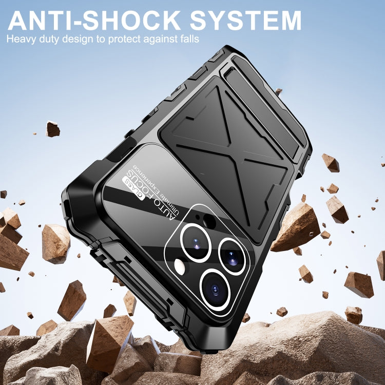 For iPhone 16 Pro Max Life Waterproof Dustproof Shockproof Phone Case