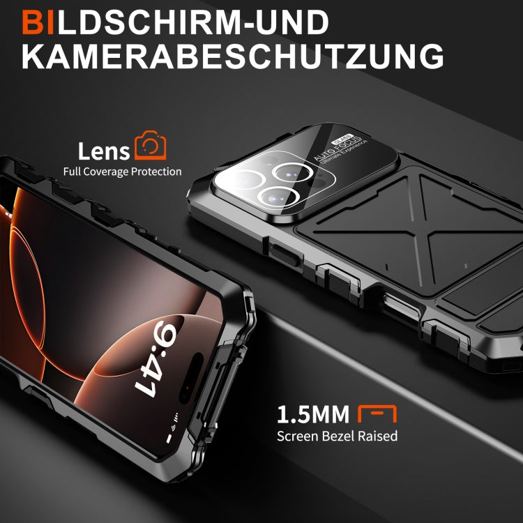 For iPhone 16 Pro Max Life Waterproof Dustproof Shockproof Phone Case