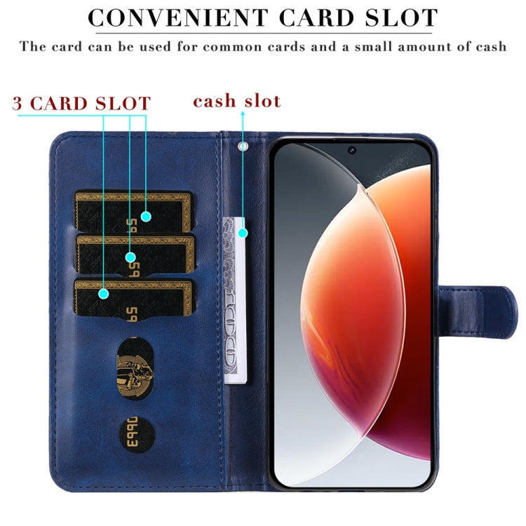 For Tecno Camon 30 Premier Fashion Calf Texture Zipper Leather Phone Case