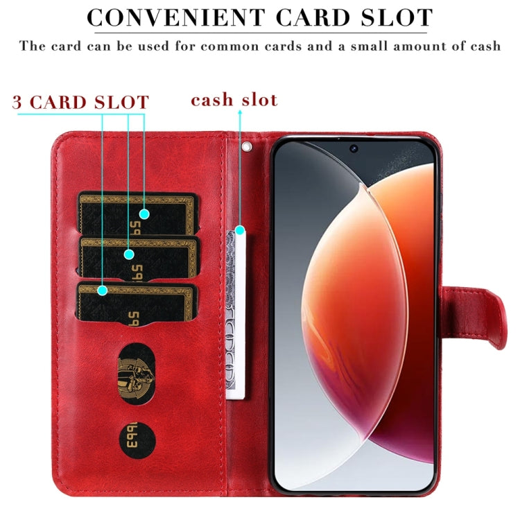For Tecno Camon 30 Premier Fashion Calf Texture Zipper Leather Phone Case