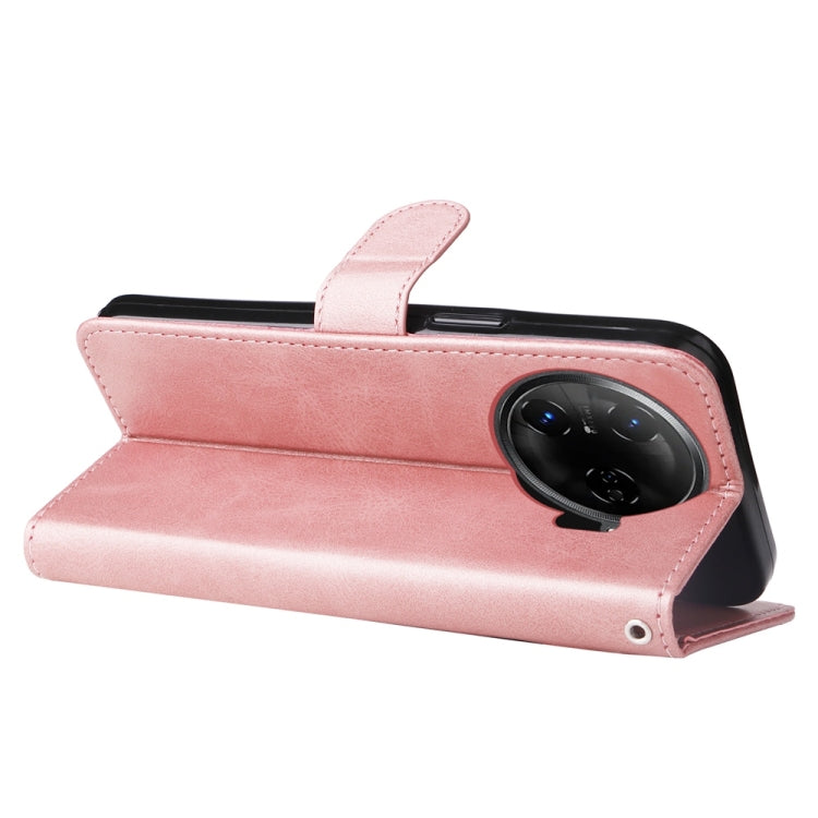For Tecno Camon 30 Pro Fashion Calf Texture Zipper Leather Phone Case