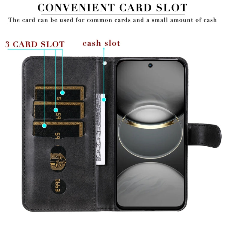 For Tecno Spark 30C Fashion Calf Texture Zipper Leather Phone Case