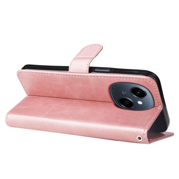 For Tecno Spark Go 1 / Pop 9 / Spark Go 2025 Fashion Calf Texture Zipper Leather Phone Case