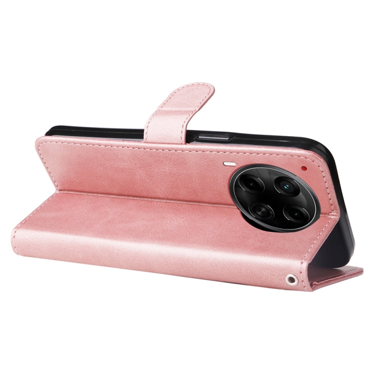For Tecno Camon 30S / Camon 30S Pro Fashion Calf Texture Zipper Leather Phone Case