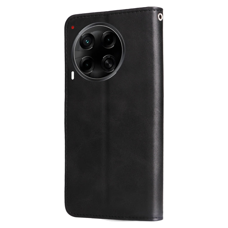For Tecno Camon 30S / Camon 30S Pro Fashion Calf Texture Zipper Leather Phone Case