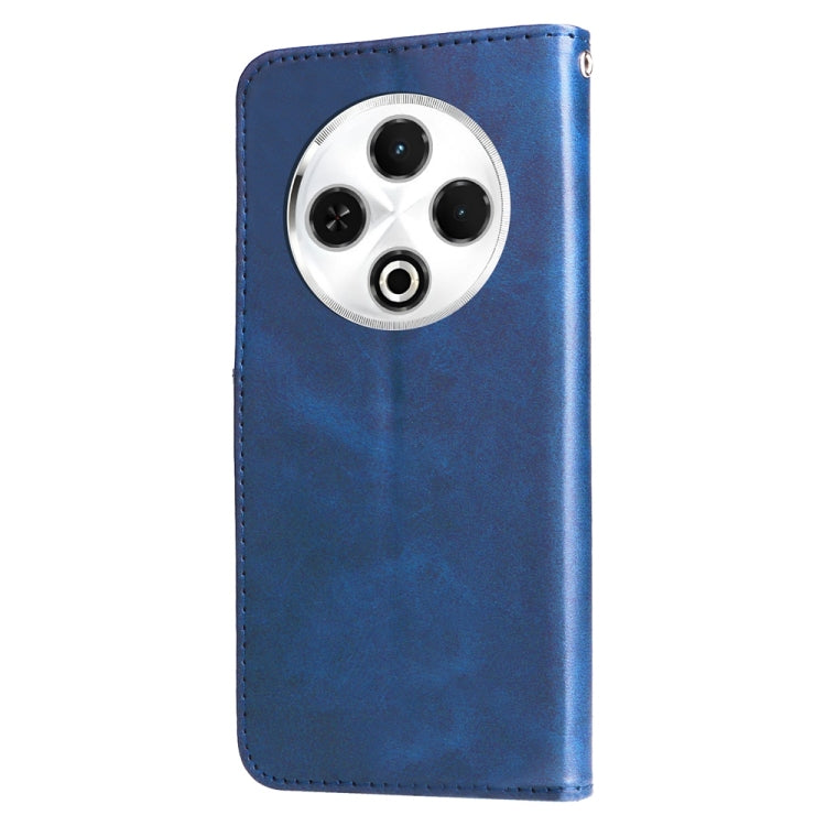 For Tecno Spark 30 4G Fashion Calf Texture Zipper Leather Phone Case