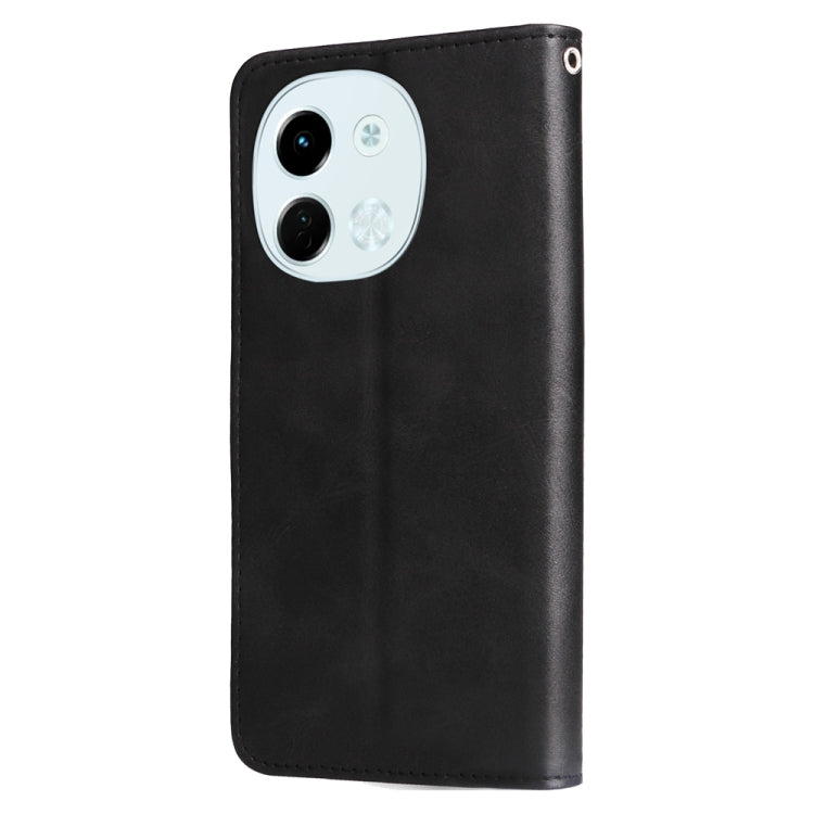 For Tecno Spark 30 5G / Pova 6 Neo 5G Fashion Calf Texture Zipper Leather Phone Case