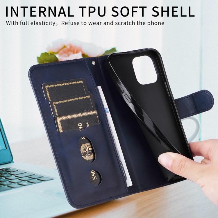 For Tecno Spark 40C Fashion Calf Texture Zipper Leather Phone Case